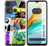 Funda Silicona ZTE Blade A53 Comic