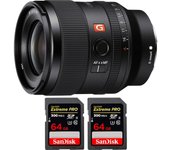 FE 35mm f/1.4 GM + 2 SanDisk 64GB Extreme PRO UHS-II SDXC 300 MB/s + PDF  pulgadas pulgadas20 TÉCNICAS PARA MEJORAR