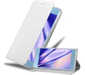 Funda Libro para Sony Xperia XA1 PLUS en CLASSY PLATEADO - Cubierta Proteccion con Cierre Magnetico, Tarjetero y Funcion de Suporte - Etui Case Cover Carcasa