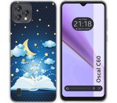 Funda Silicona Blackview Oscal C60 Libro Cuentos