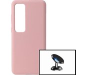 Kit de soporte de automóvil magnético + cubierta de silicona líquida