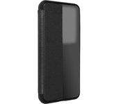 Funda Clear View Xiaomi Redmi Note 10, Poco M5s Ventana Hora Soporte Vídeo Negro