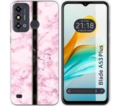 Funda Silicona ZTE Blade A53 Plus Mármol 04