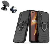 Kit de soporte magnético de automóvil + 3x1 Cubierta de defensor militar