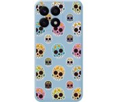 Funda Silicona Azul Honor X8a Catrina