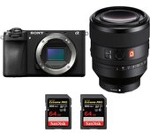 A6700 + FE 50mm f/1.2 GM + 2 SanDisk 64GB Extreme PRO UHS-II SDXC 300 MB/s + PDF MCZ DIRECT '20 TÉCN