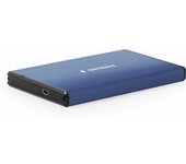 Gembird EE2-U3S-3-DB caja para disco duro externo Caja de disco duro (HDD) Azul 2.5 pulgadas