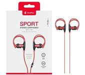 Auriculares + micro intrauditivos sport p5184 sunglasses rojo one+