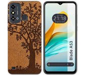 Funda Silicona ZTE Blade A53 Cuero 03