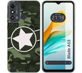 Funda Silicona ZTE Blade A53 Camuflaje 01