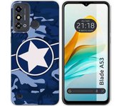 Funda Silicona ZTE Blade A53 Camuflaje 03