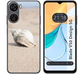 Funda Silicona Zte Blade V50 Design 5G Concha