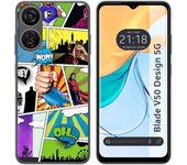 Funda Silicona Zte Blade V50 Design 5G Comic