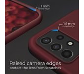 Lifestyle. Funda para Samsung A52, Samsung A52 5G, Rosa Vintage - Carcasa Funda de Silicona Premium