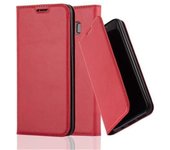 Funda Libro para Samsung Galaxy S8 PLUS en ROJO MANZANA - Cubierta Proteccion con Cierre Magnetico, Tarjetero y Funcion de Suporte - Etui Case Cover Carcasa
