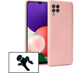 Kit de soporte magnético de automóvil fortalecido + cubierta de silicona líquida