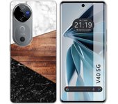 Funda Silicona Vivo V40 5G Mármol 11