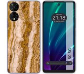 Funda Silicona TCL 50 5G Mármol 10
