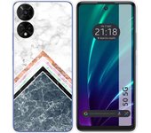 Funda Silicona TCL 50 5G Mármol 05