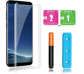 Película de vidrio UV nano curvado para Samsung Galaxy S9