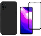 Kit de vidrio templado de la cubierta completa 5D + cubierta Slimshield