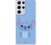 Funda para Galaxy S21 Ultra Oficial de Disney Stitch Azul - Lilo & Stitch