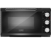 CASO Design TO20 Horno eléctrico de convección 20 litros 1500 Watt negro