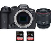 EOS R7 + RF 50mm F1.2 L USM + 2 SanDisk 32GB Extreme PRO UHS-II SDXC 300 MB/s + PDF MCZ DIRECT 20 TÉ