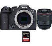 EOS R7 + RF 50mm F1.2 L USM + 1 SanDisk 64GB Extreme PRO UHS-II SDXC 300 MB/s + PDF MCZ DIRECT 20 TÉ