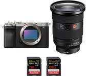 A7C II Silver + FE 24-70mm f/2.8 GM II + 2 SanDisk 128GB Extreme PRO UHS-II SDXC 300 MB/s + PDF MCZ