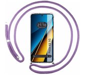 Funda Colgante Xiaomi Poco X6 5G Morado