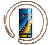 Funda Colgante Xiaomi Poco X6 5G Camel