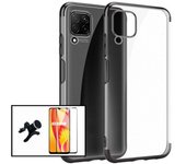 Kit de vidrio templado de la cubierta completa 5D + cubierta del delgado + soporte magnético de auto