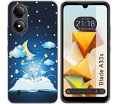 Funda Silicona Zte Blade A33s Libro Cuentos