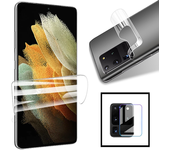 Hydrogel Cubierta completa Verso completo + Front + Cámara para Samsung Galaxy S10 Plus