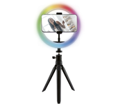 Kit Studio Live con aro de luz colores y tripode para smartphone
