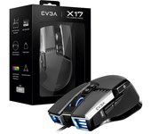 EVGA X17 ratón mano derecha USB tipo A Óptico 16000 DPI