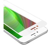 Pelicula Protectora para Apple iPhone 6 / iPhone 6S en TRANSPARENTE con BLANCO - Pantalla de Vidrio Templado Cobertura Completa (Tempered) Compatible 3D con Dureza 9H