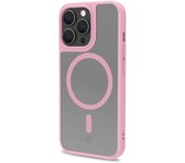 Celly Magmatt funda para teléfono móvil 15,5 cm (6.1 pulgadas pulgadas) Rosa, Transparente