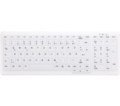 CHERRY AK-C7000 teclado RF inalámbrico QWERTZ Alemán Blanco