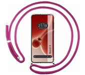 Funda Colgante OnePlus Nord 3 5G Cordon Rosa Fucsia
