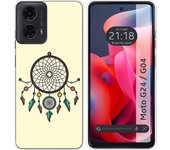 Funda Silicona Motorola Moto G04 / G24 Atrapasueños