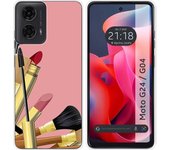Funda Silicona Motorola Moto G04 / G24 Brochas