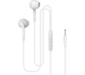 Auriculares Cable Jack 3,5mm Micrófono Sonido Calidad Fairplay Blanco