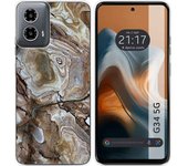 Funda Silicona Motorola Moto G34 5G Mármol 14