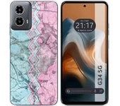 Funda Silicona Motorola Moto G34 5G Mármol 08