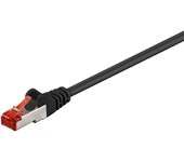 Goobay 95508 cable de red Negro 3 m Cat6 S/FTP (S-STP)