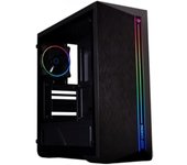 DGC-A200 Caja PC USB 3.0 Vidrio Templado ATX Torre 5 Ventiladores Negro