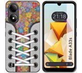 Funda Silicona Zte Blade A33s Zapatillas 05