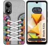 Funda Silicona Zte Blade A33s Zapatillas 04
